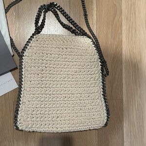 Stella McCartney mini Falabella crochet bag